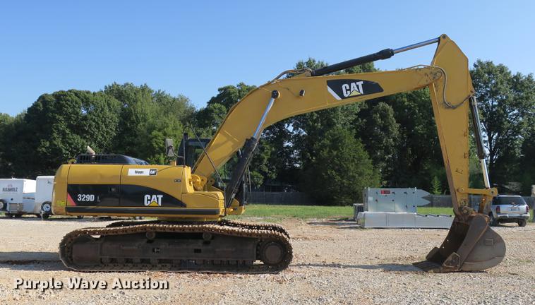 image for item DE3784 2009 Caterpillar 329D L excavator
