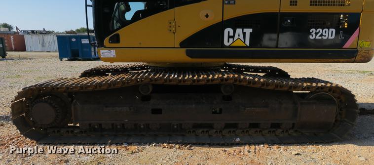 image for item DE3784 2009 Caterpillar 329D L excavator