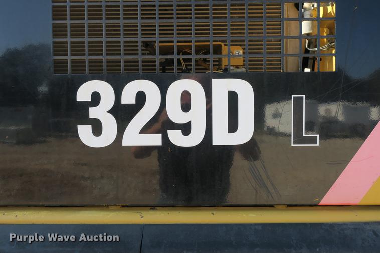 image for item DE3784 2009 Caterpillar 329D L excavator