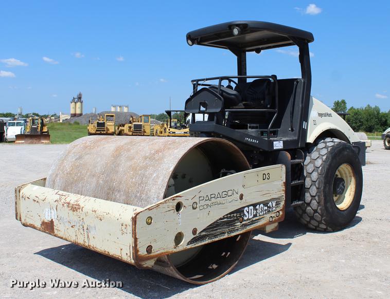 image for item DE3837 2005 Ingersoll Rand SD105DX-TF single drum roller