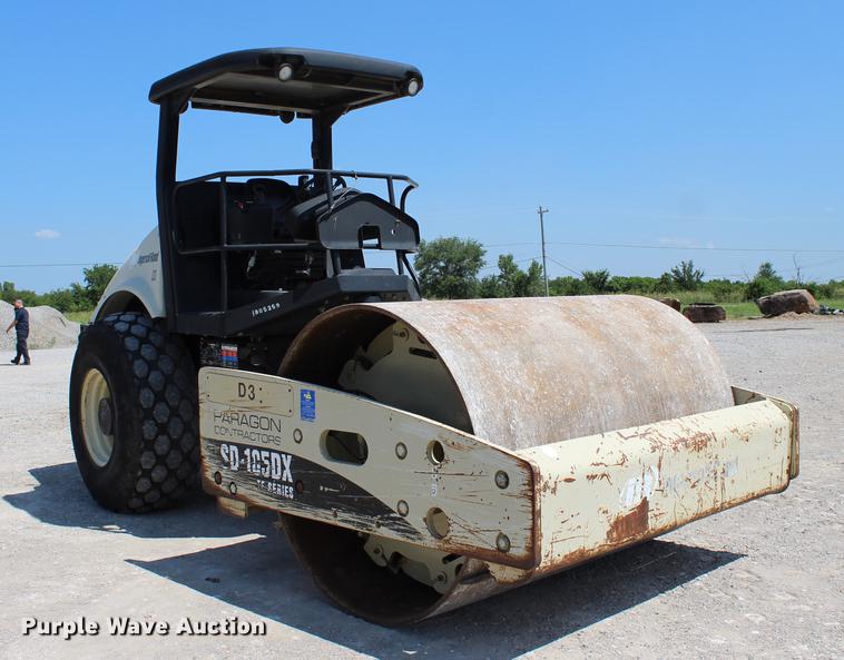 image for item DE3837 2005 Ingersoll Rand SD105DX-TF single drum roller