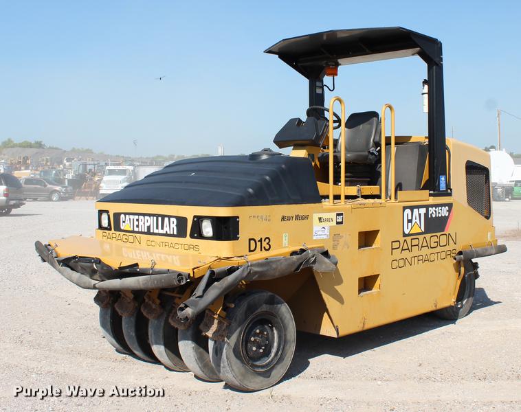image for item DE3839 2010 Caterpillar PS150C pneumatic roller