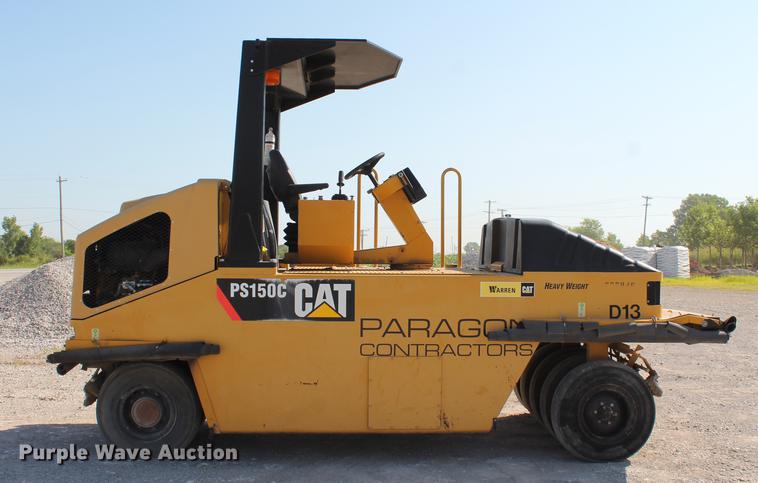 image for item DE3839 2010 Caterpillar PS150C pneumatic roller