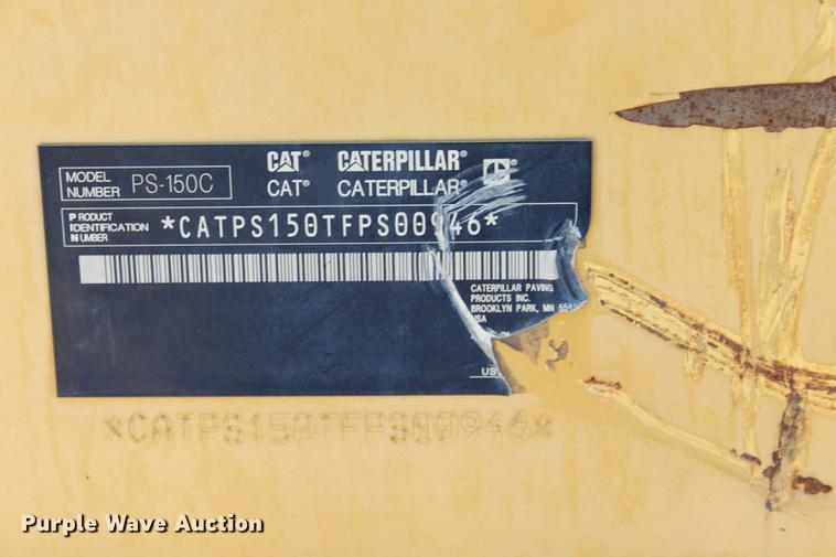 image for item DE3839 2010 Caterpillar PS150C pneumatic roller