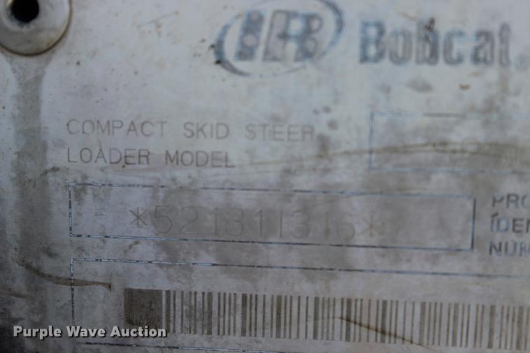 image for item DE3844 2002 Bobcat S250 skid steer