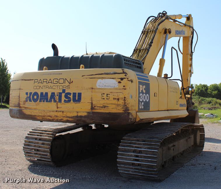 image for item DE3845 2006 Komatsu PC300LC-7L excavator