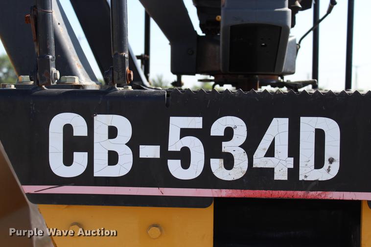 image for item DE3846 2006 Caterpillar CB-534D double drum roller