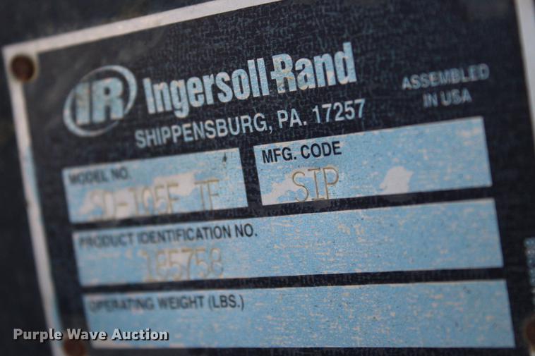 image for item DE3850 2005 Ingersoll Rand SD105F-TF single drum roller