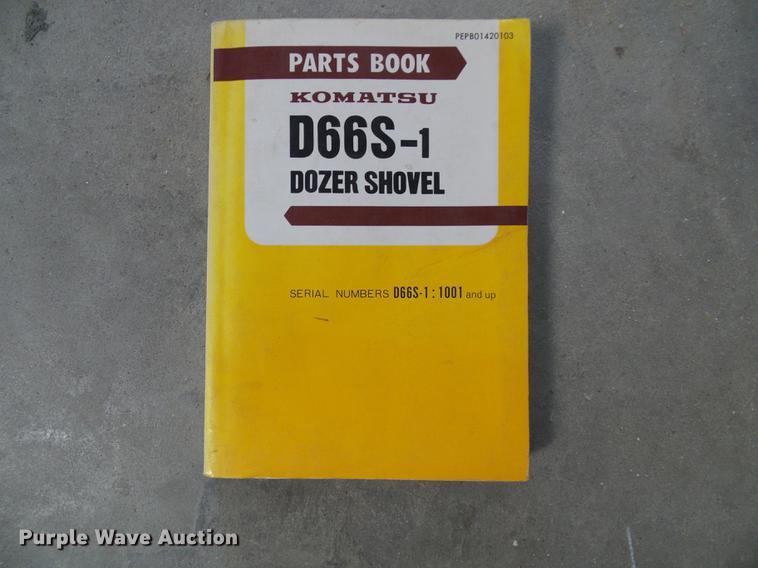 image for item DE5103 Komatsu D66S-1 track loader