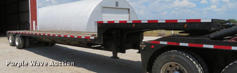 image for item DE6342 1980 Transcraft DTX-20-42 drop deck trailer