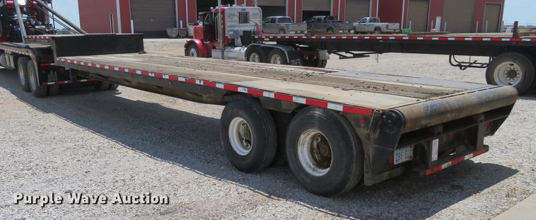 image for item DE6342 1980 Transcraft DTX-20-42 drop deck trailer
