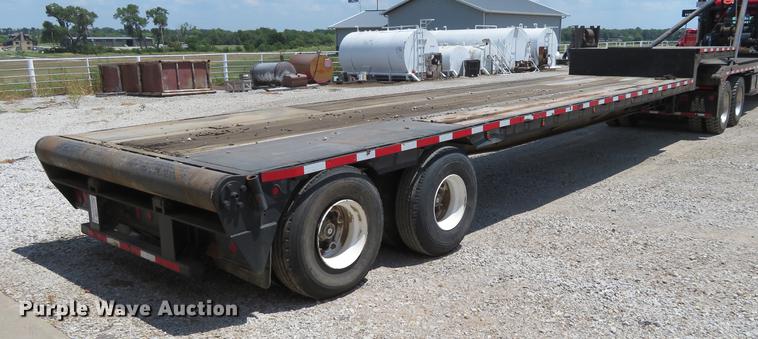 image for item DE6342 1980 Transcraft DTX-20-42 drop deck trailer