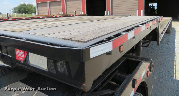 image for item DE6342 1980 Transcraft DTX-20-42 drop deck trailer