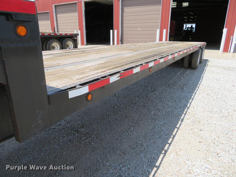 image for item DE6342 1980 Transcraft DTX-20-42 drop deck trailer