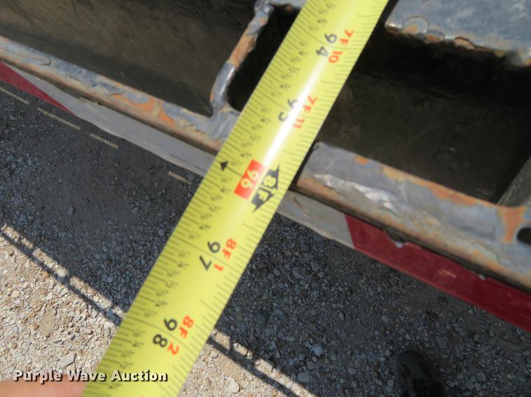 image for item DE6342 1980 Transcraft DTX-20-42 drop deck trailer