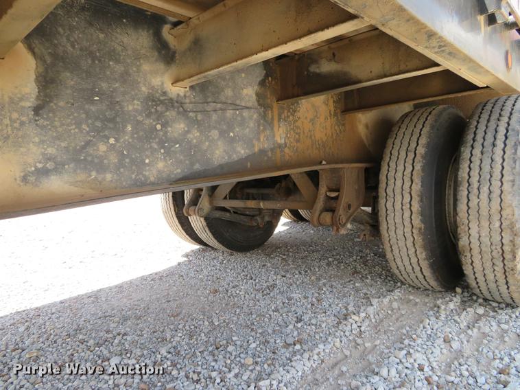 image for item DE6342 1980 Transcraft DTX-20-42 drop deck trailer