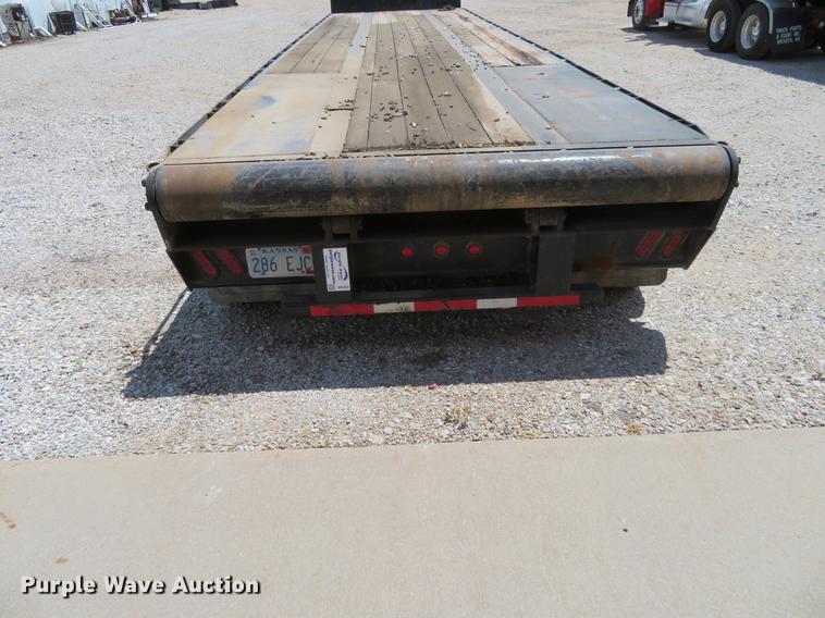 image for item DE6342 1980 Transcraft DTX-20-42 drop deck trailer