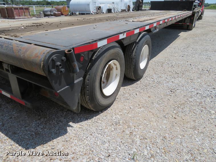 image for item DE6342 1980 Transcraft DTX-20-42 drop deck trailer