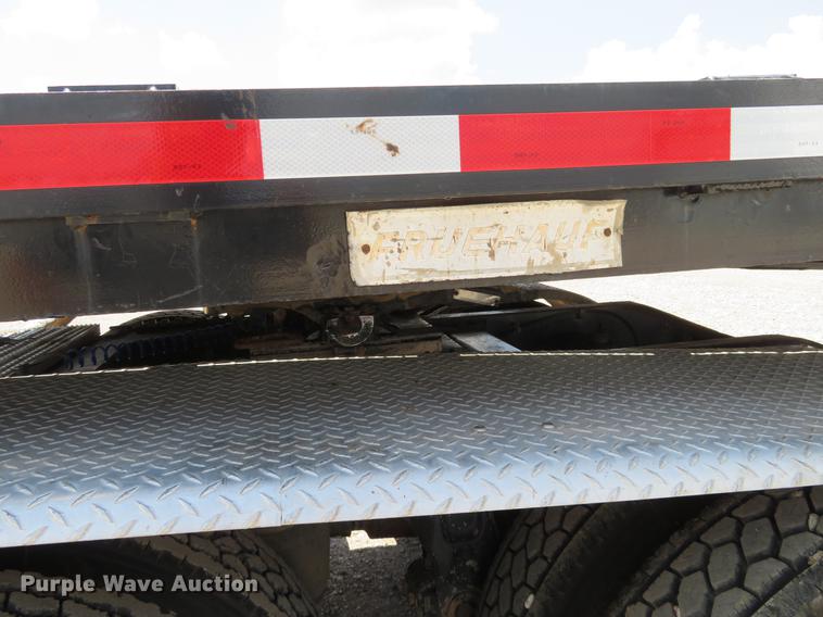 image for item DE6343 1971 Fruehauf F2-40 flatbed trailer