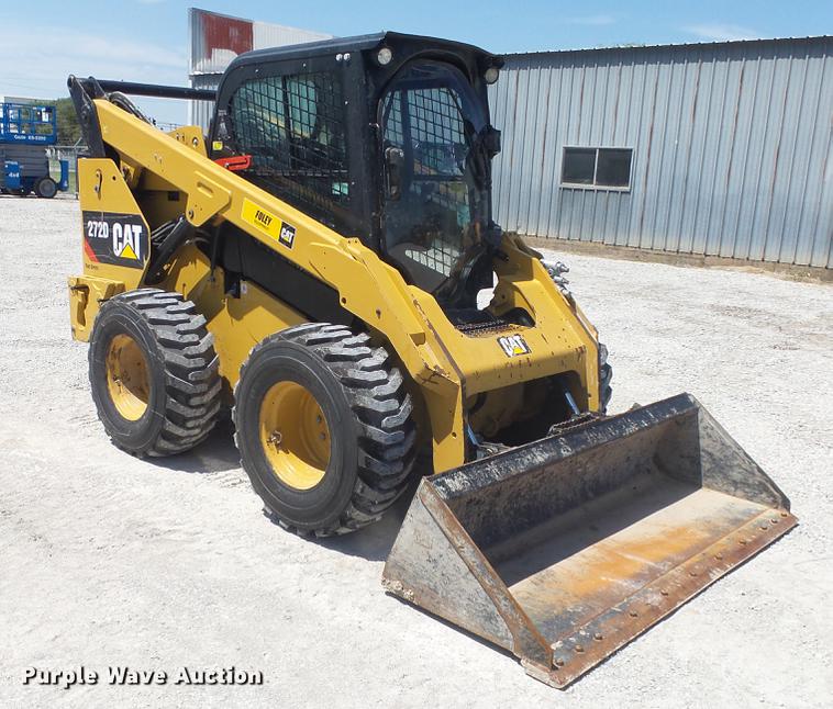 image for item DE7227 2014 Caterpillar 272D skid steer