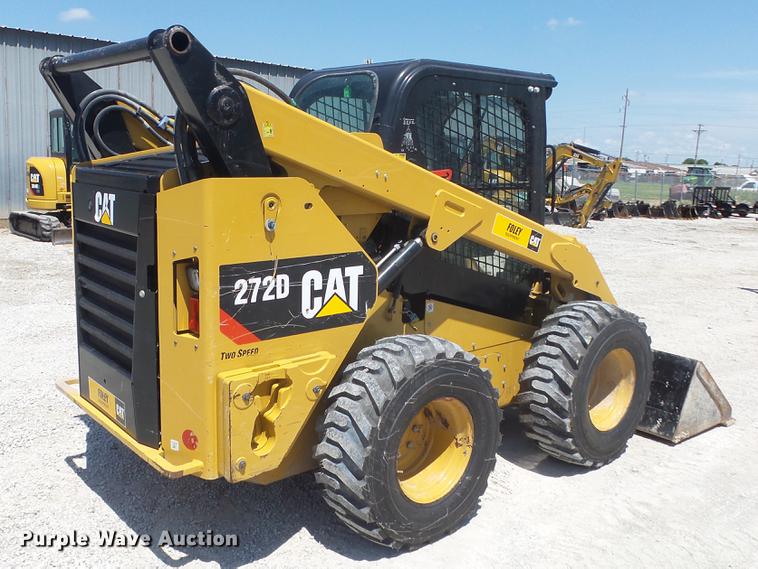 image for item DE7227 2014 Caterpillar 272D skid steer