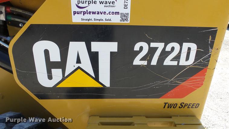 image for item DE7227 2014 Caterpillar 272D skid steer