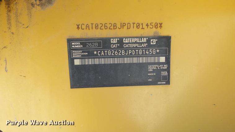 image for item DE7228 2005 Caterpillar 262B skid steer