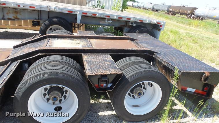 image for item DF4302 1986 Trail King 1500-3960 low boy equipment trailer