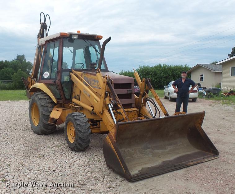 image for item DV9416 1988 Case 580K backhoe