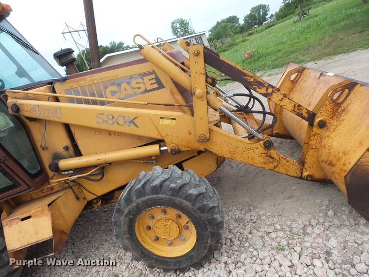 image for item DV9416 1988 Case 580K backhoe