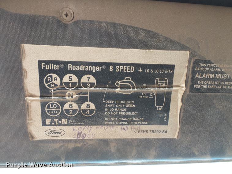 image for item DV9490 1997 Ford LTS9000 dump truck