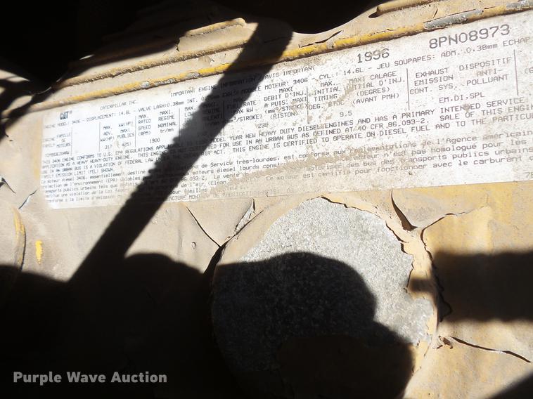 image for item DV9490 1997 Ford LTS9000 dump truck