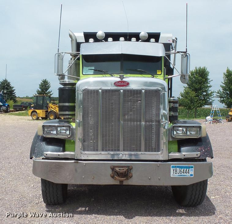 image for item DV9493 1997 Peterbilt 357 dump truck