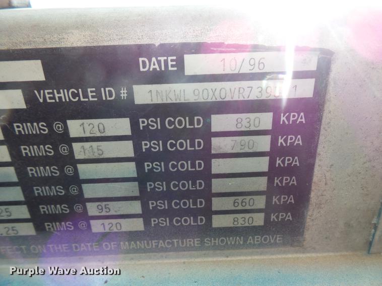 image for item DV9494 1997 Kenworth W900 dump truck