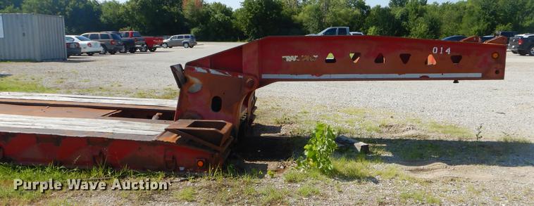 image for item EK9585 1994 Trail King TK120HDG-553 low boy equipment trailer
