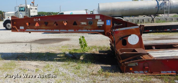 image for item EK9585 1994 Trail King TK120HDG-553 low boy equipment trailer