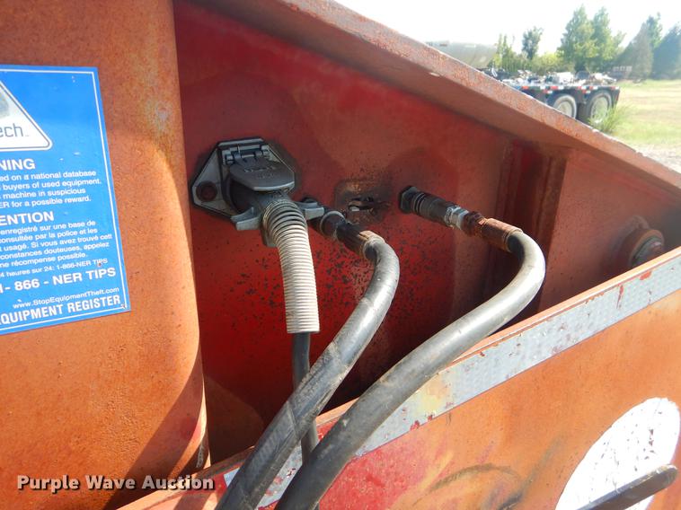 image for item EK9585 1994 Trail King TK120HDG-553 low boy equipment trailer