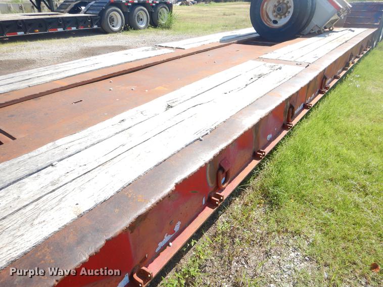 image for item EK9585 1994 Trail King TK120HDG-553 low boy equipment trailer