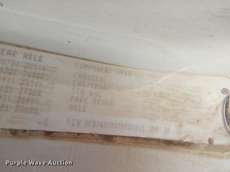 image for item EK9591 2007 Sterling A-Line fuel and lube truck