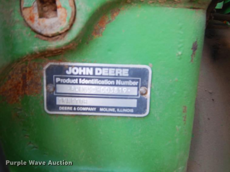 image for item EK9593 John Deere 8650 4WD tractor