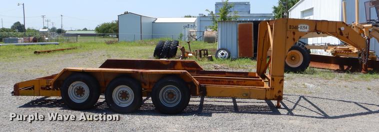 image for item EK9635 1976 Belshe equipment trailer