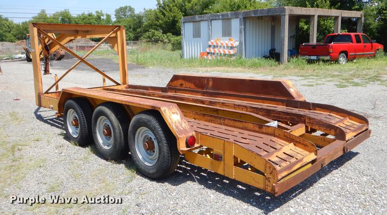 image for item EK9635 1976 Belshe equipment trailer