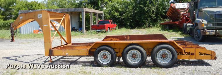 image for item EK9635 1976 Belshe equipment trailer