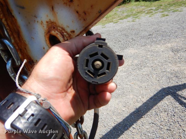 image for item EK9635 1976 Belshe equipment trailer