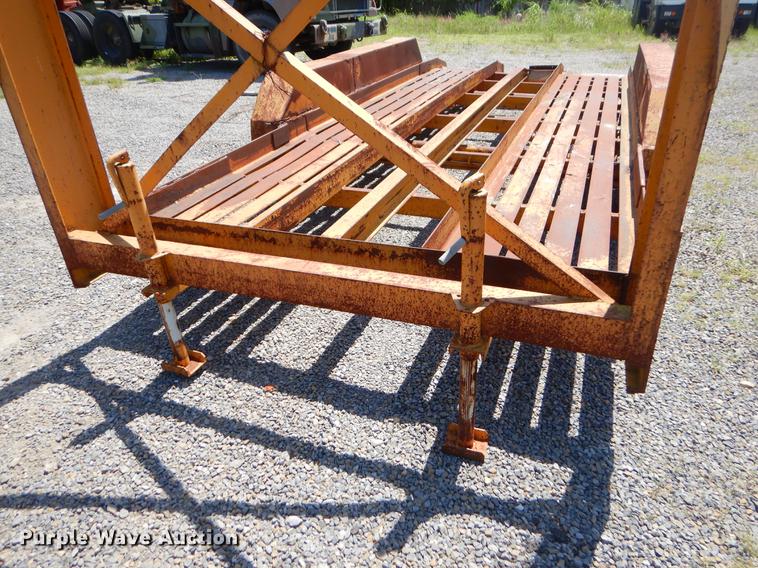 image for item EK9635 1976 Belshe equipment trailer