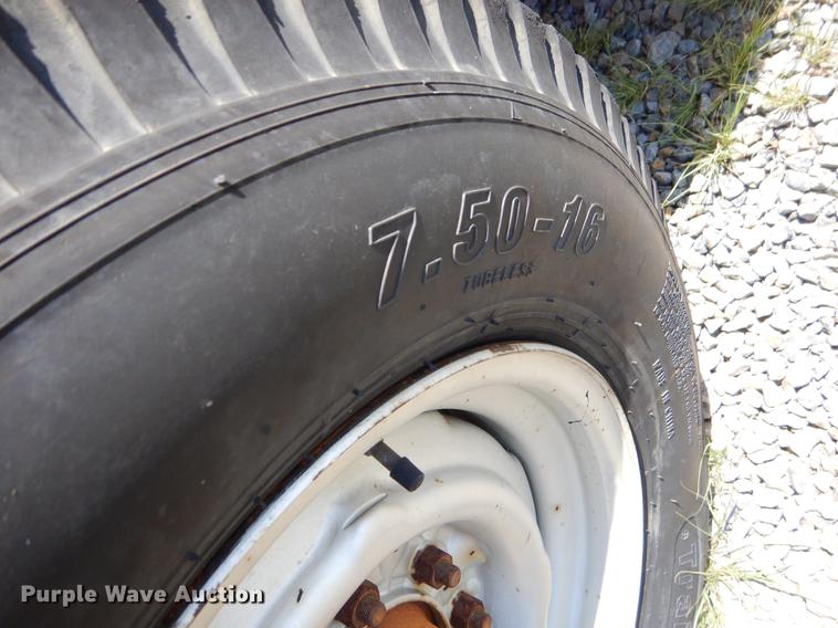 image for item EK9635 1976 Belshe equipment trailer