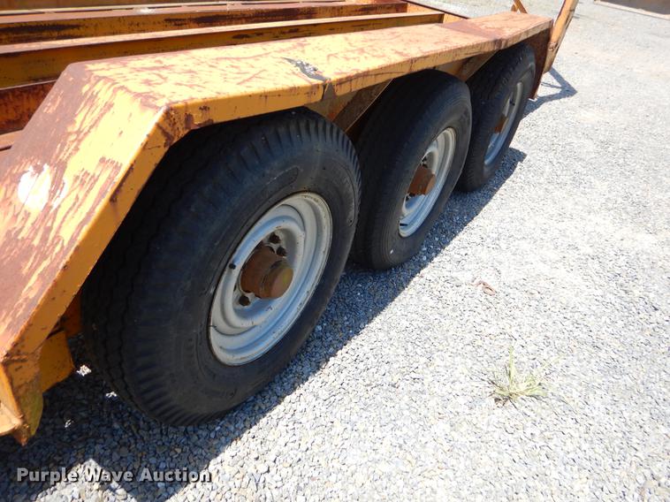 image for item EK9635 1976 Belshe equipment trailer