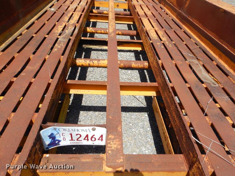 image for item EK9635 1976 Belshe equipment trailer