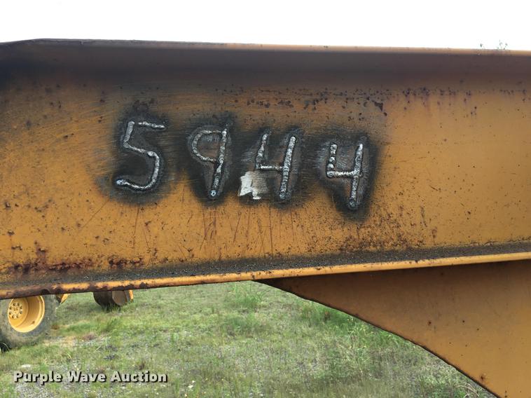 image for item EK9635 1976 Belshe equipment trailer