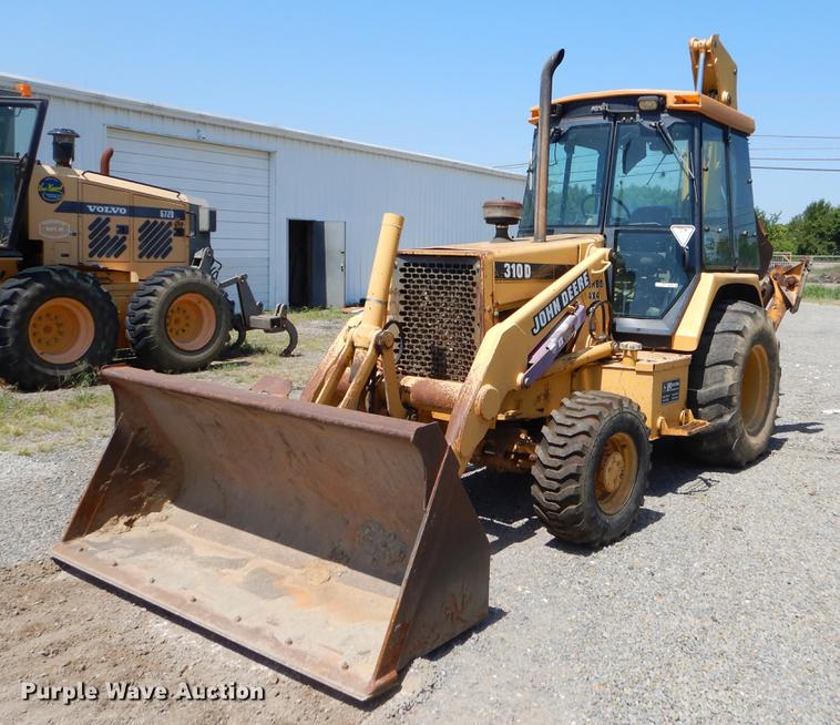 image for item EK9636 1995 Deere 310D backhoe